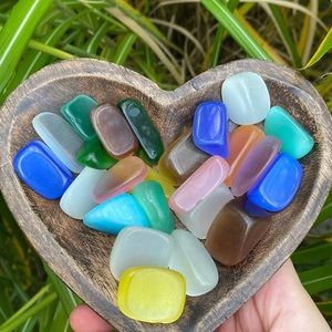 (2) Tumbled Cat’s Eye